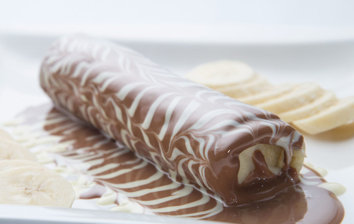 Banana crepe