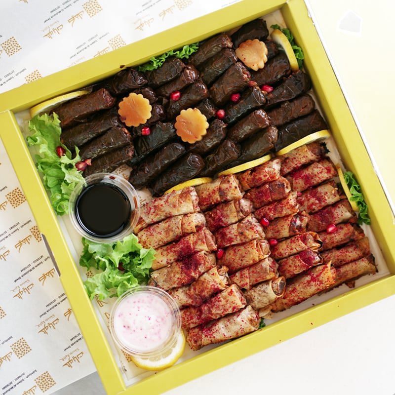 Vine Leaves and musakhan (Large) 56 pc